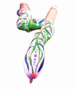 Kuripe Large Snake - Mixcolor Primordial Bamboo